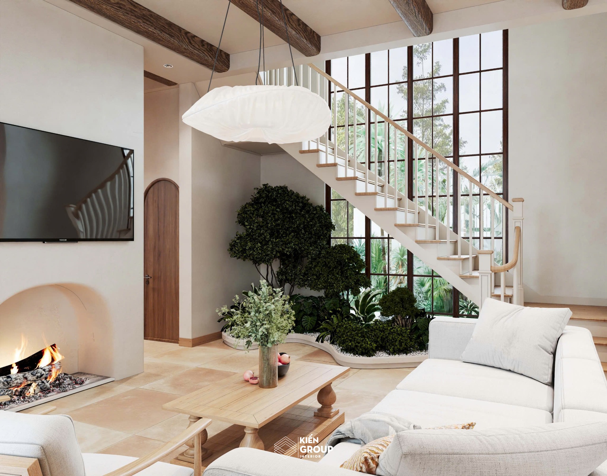 [HN] KIẾN TRÚC & NỘI THẤT BA SAO | KIM BẢNG - 2 Tầng